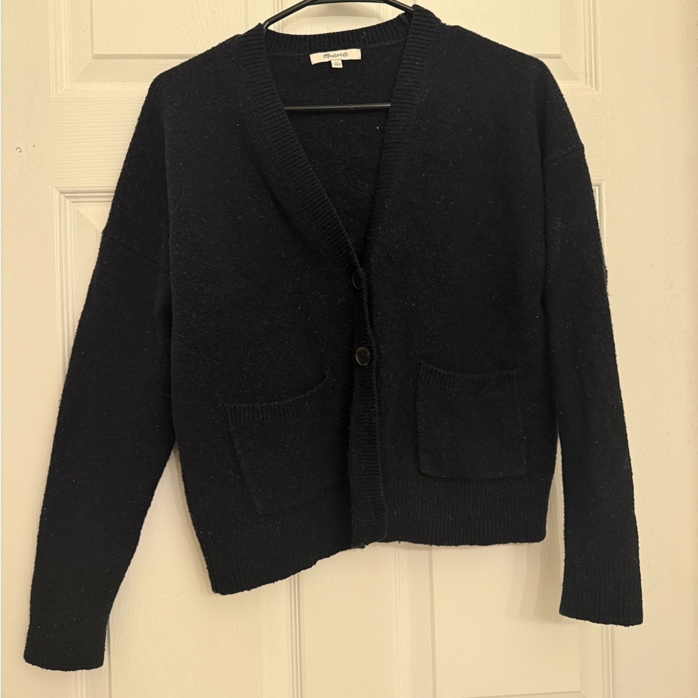 Madewell Black Women's Cardigan Sweater